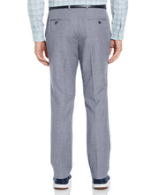 Slim Fit Linen Blend Suit Pant (Hazy Blue) 