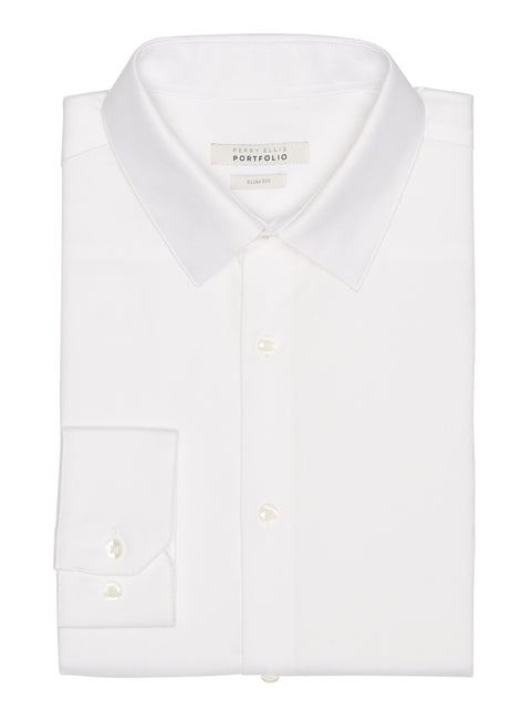 Slim Fit Non Iron Solid Dress Shirt