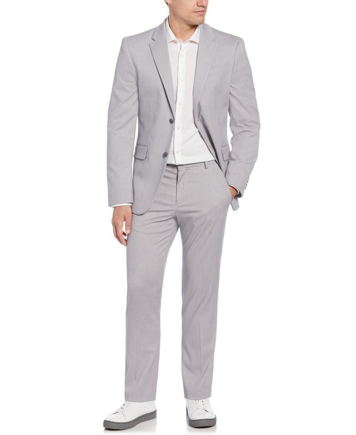 Slim Fit Water Resistant Tech Suit Jacket