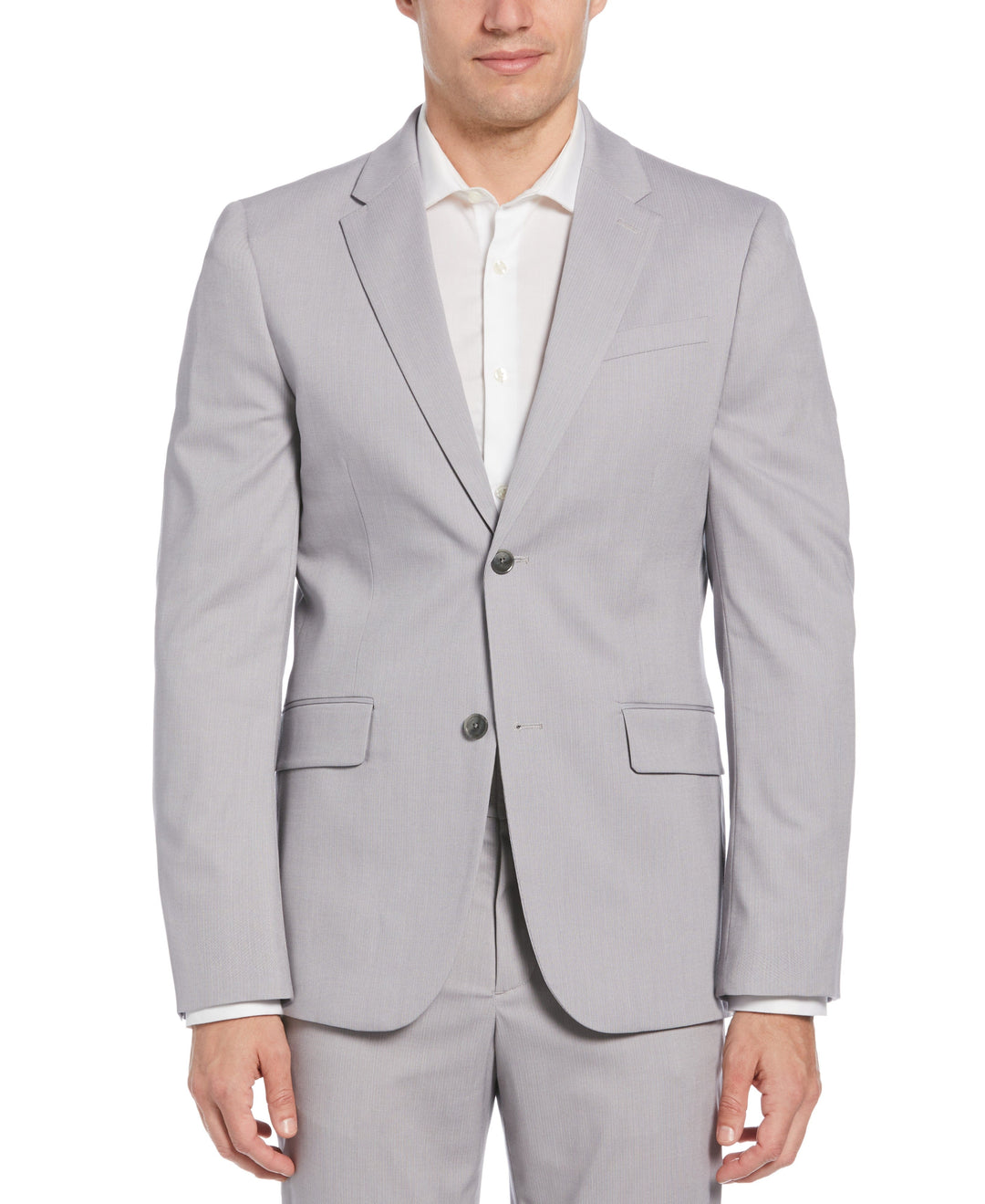 Slim Fit Water Resistant Tech Suit Jacket