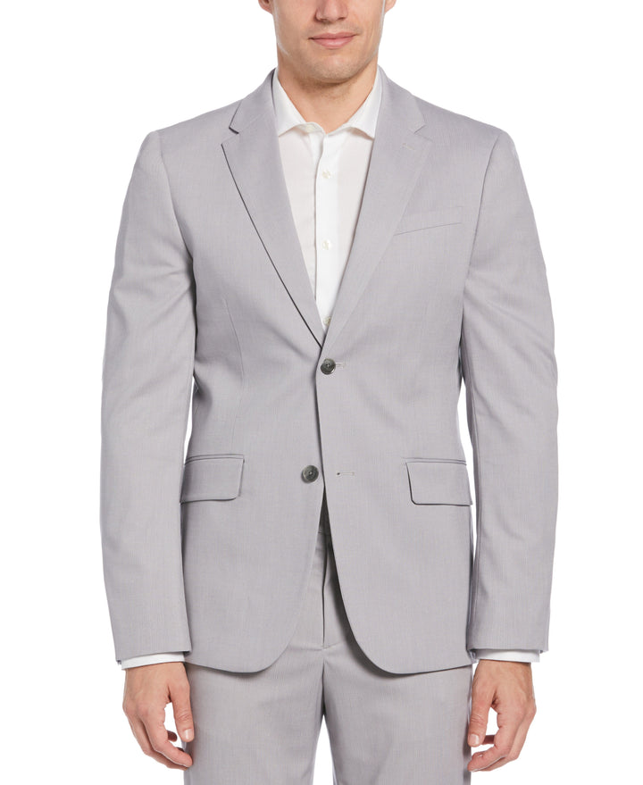 Slim Fit Water Resistant Tech Suit Jacket