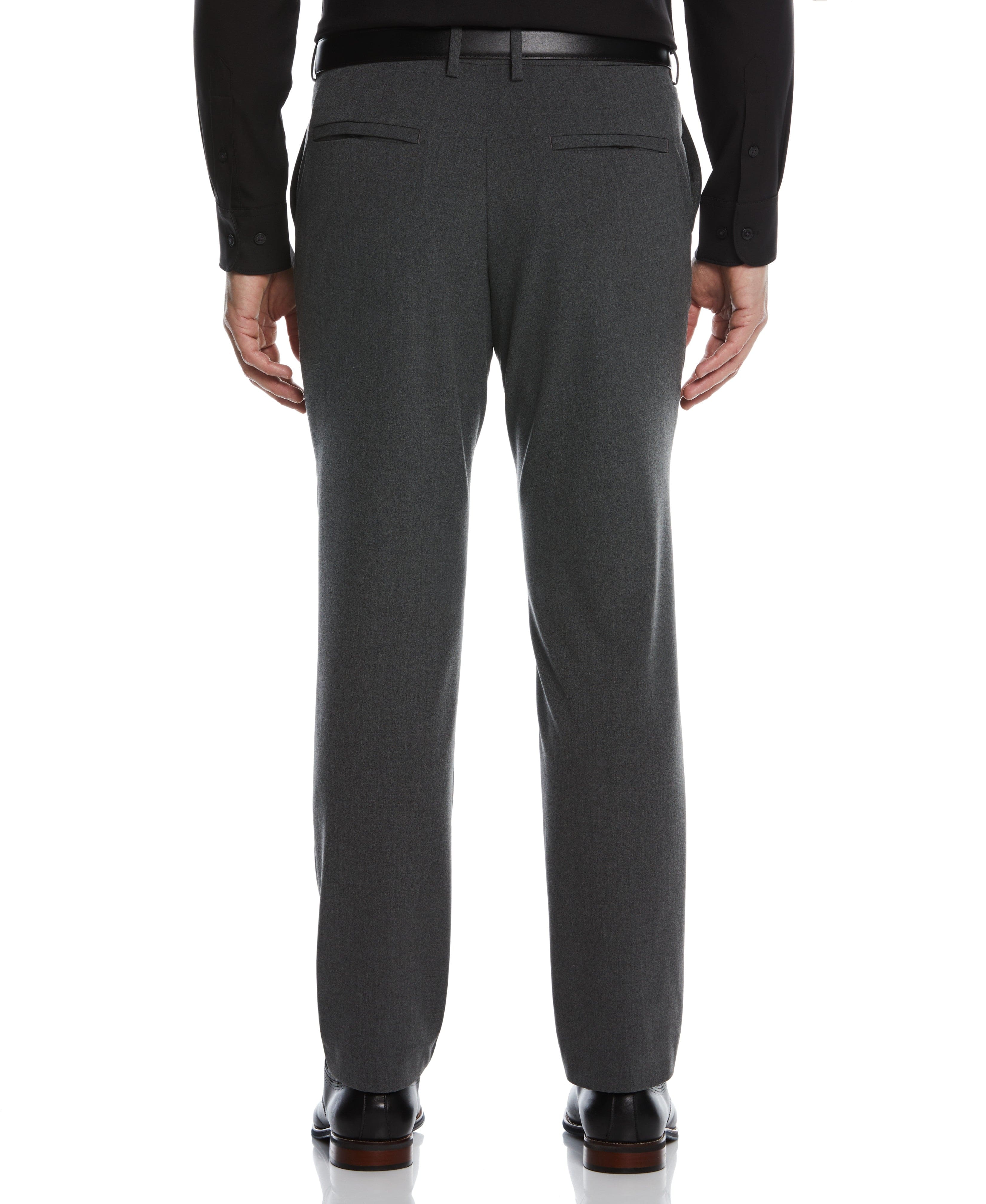 Slim Fit Stretch Textured Tech Suit Pant | Perry Ellis