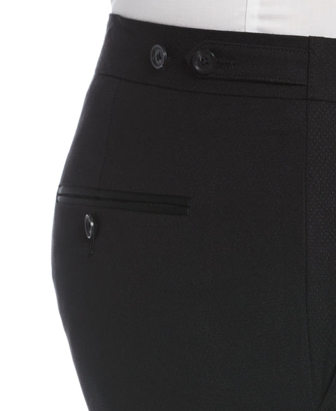 Slim Fit Stretch Tuxedo Pant (Black) 