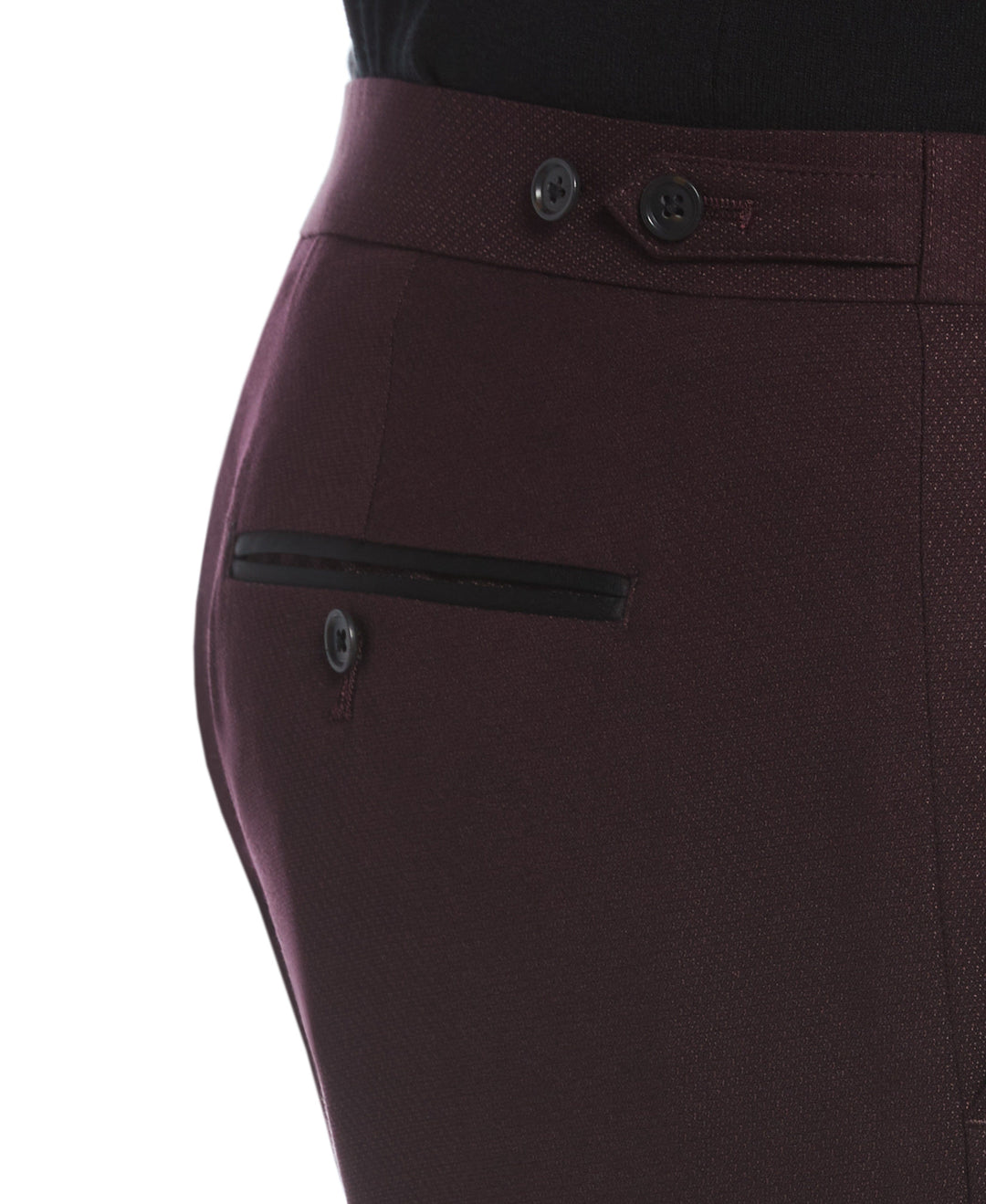Slim Fit Stretch Tuxedo Pant (Port) 