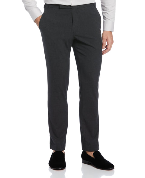 Slim Fit Stretch Tuxedo Pant (Charcoal Heather) 