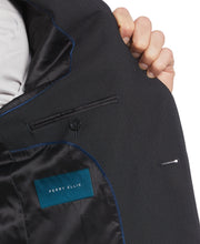 Slim Fit Stretch Washable Suit Jacket (Charcoal) 