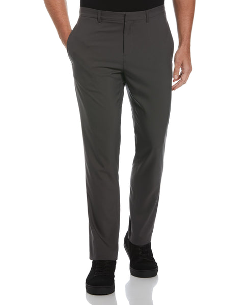 PERRY ELLIS PORTFOLIO ブラック スラックス 34×29 Perry Ellis Slim Fit Solid Flat Front Pant - Black