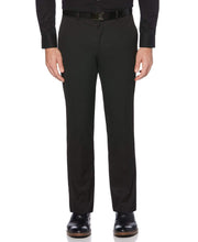 Slim Fit Textured Portfolio Dress Pant Black Perry Ellis