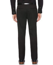 Slim Fit Textured Portfolio Dress Pant Black Perry Ellis