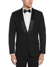 Slim Fit Tuxedo Jacket (Black) 