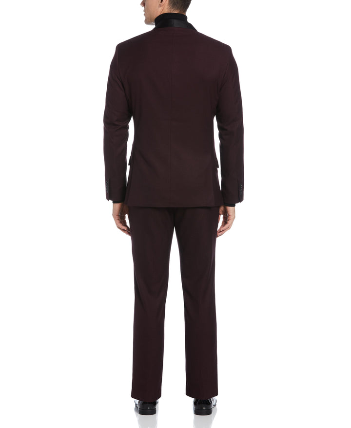 Slim Fit Textured Tuxedo Jacket
