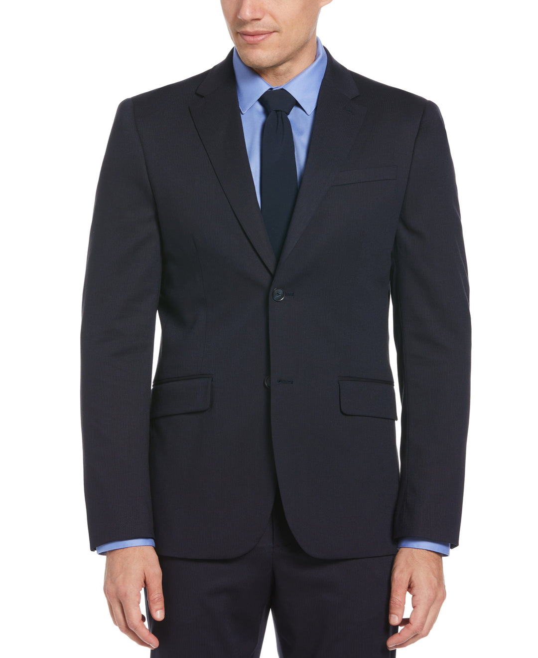 Slim Fit Water Resistant Tech Suit Jacket