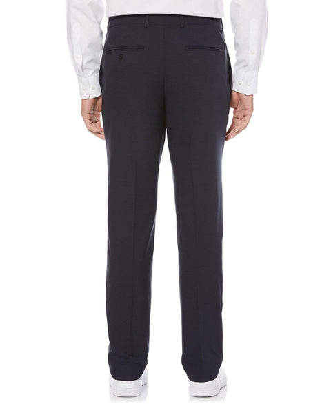 Slim Solid Dress Pant Dark Sapphire Perry Ellis