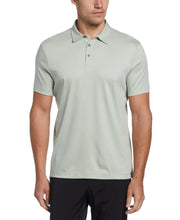 Interlock Solid Polo (Aqua Gray) 