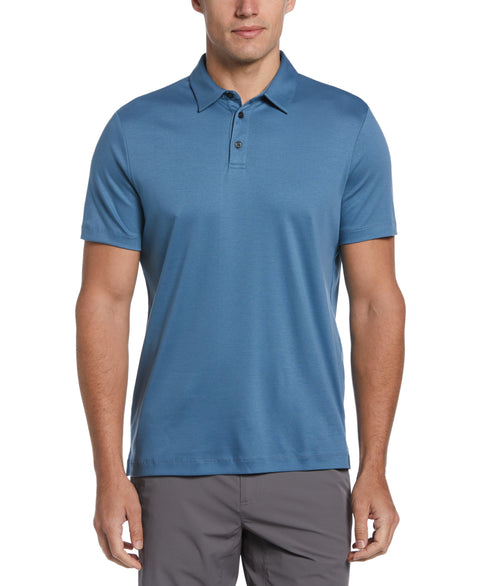 Interlock Solid Polo (Copen Blue) 