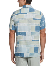 Soft Brick Print Shirt (Celestial Blue) 