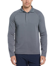 Solid Stealth Zip Polo (Stormy Weather) 