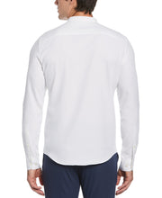 Untucked Total Stretch Slim Fit Banded Collar Shirt (Bright White) 