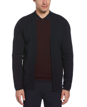 Tech Open Cardigan Sweater (Dark Sapphire) 