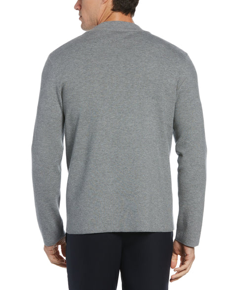 Tech Knit Open Cardigan Sweater