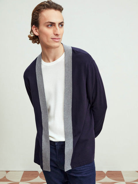 Tech Knit Open Front Cardigan