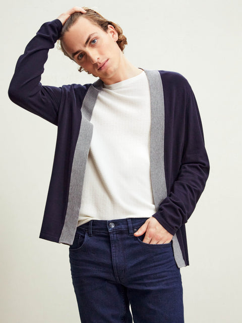 Tech Knit Open Front Cardigan