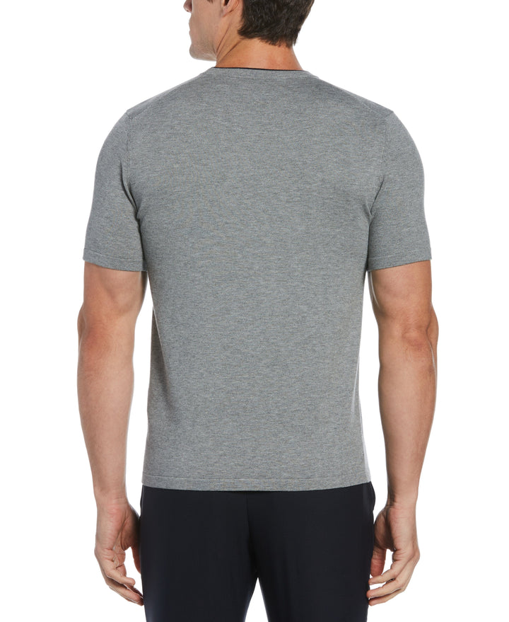 Solid Crew Sweater (Smoked Heather) 