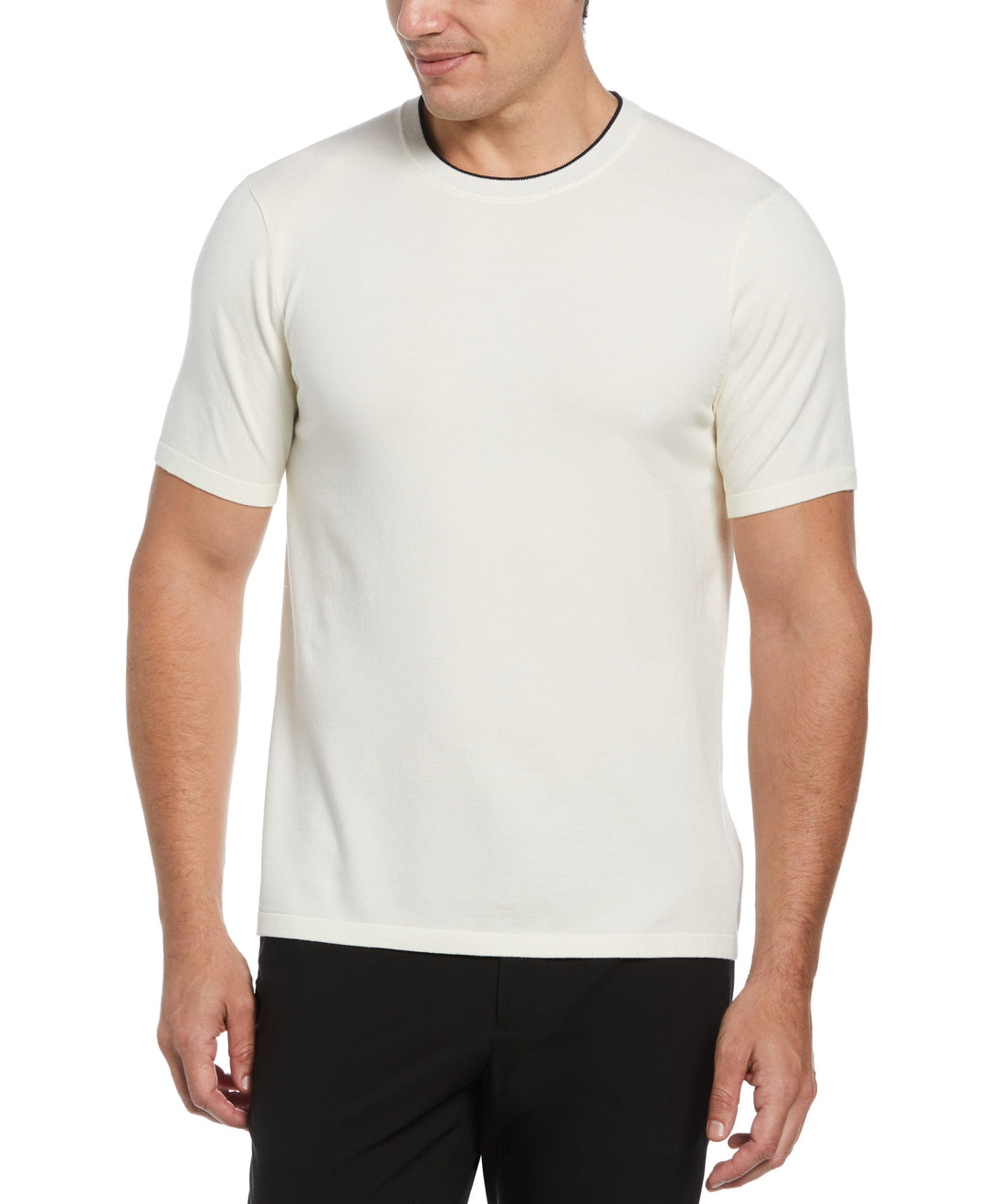 Solid Tech Tee (Light Heather Grey)