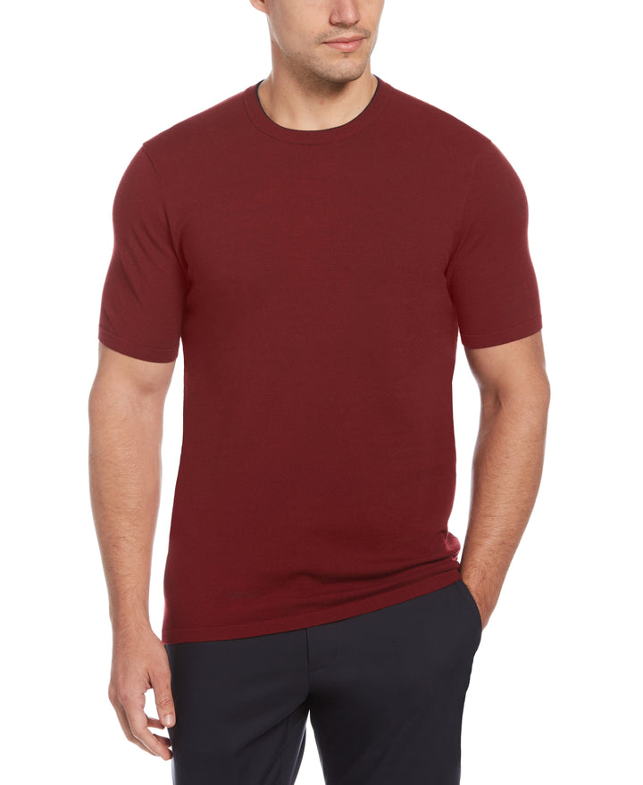 Solid Crew Sweater (Cabernet) 