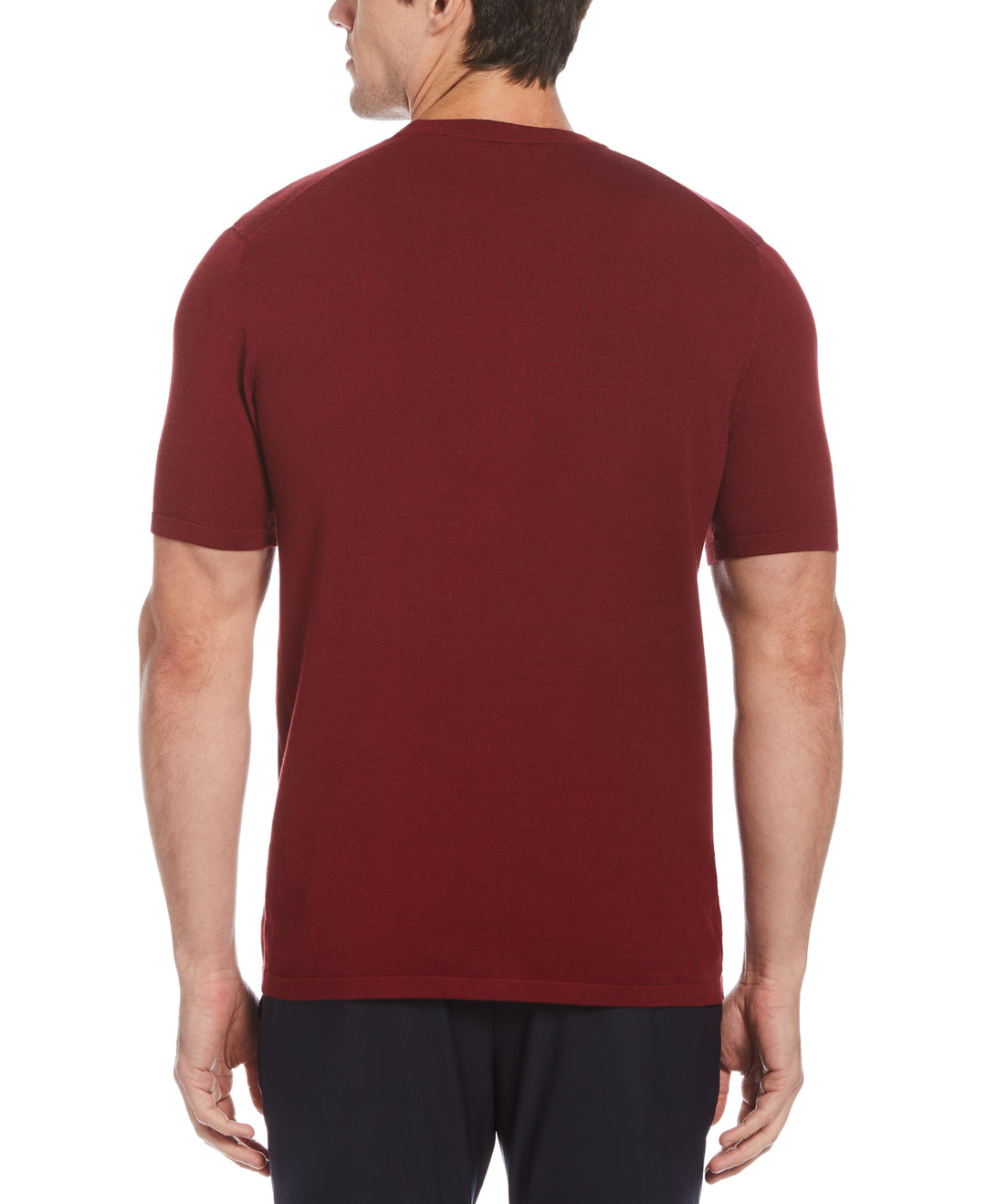 Solid Crew Sweater (Cabernet) 