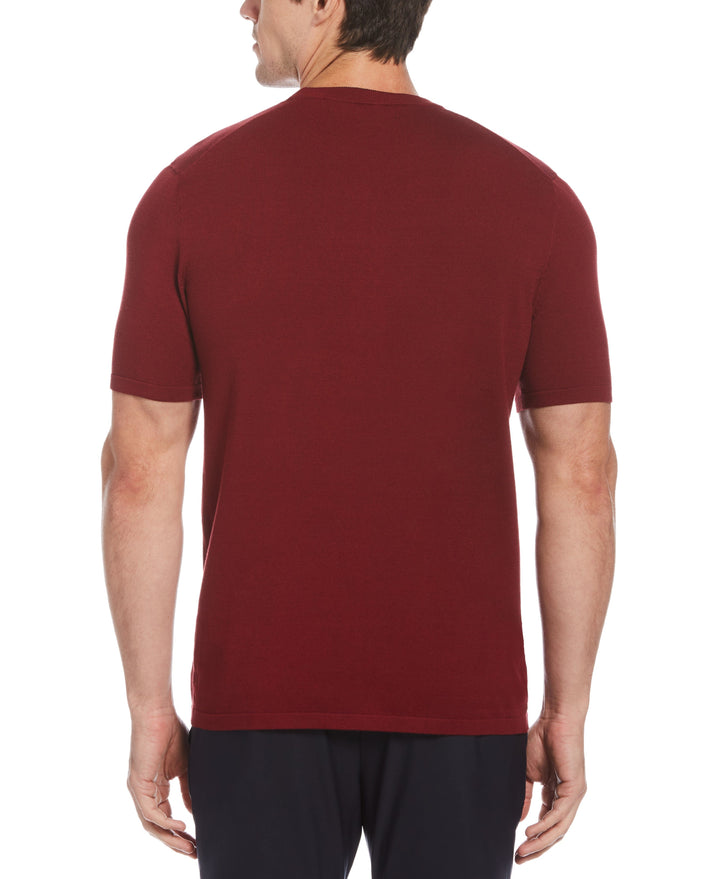 Solid Crew Sweater (Cabernet) 