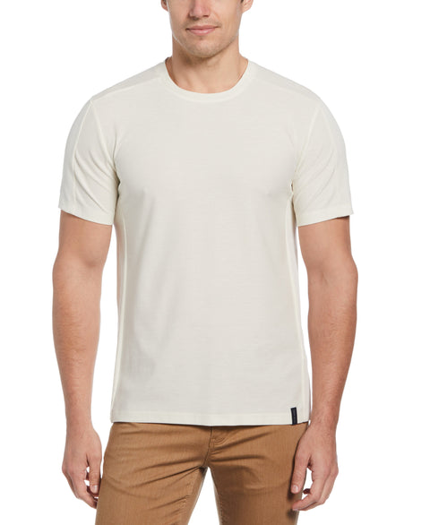 Texture Block Tee (Egret) 