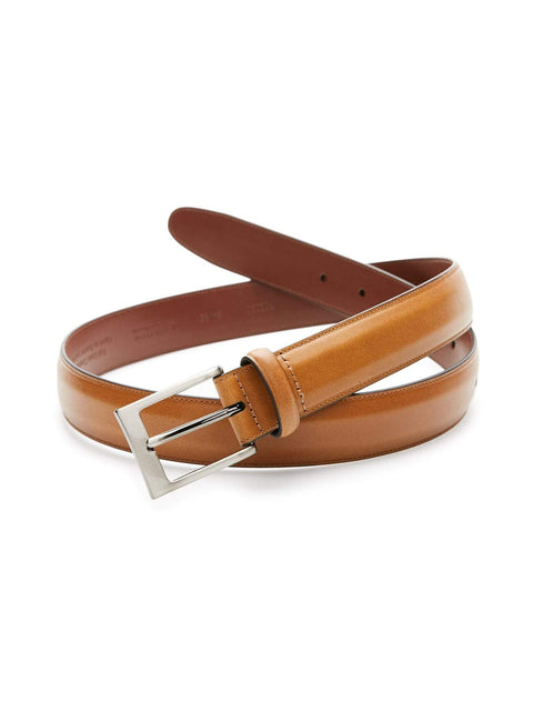 Timothy Leather Belt Timothy Tan Perry Ellis