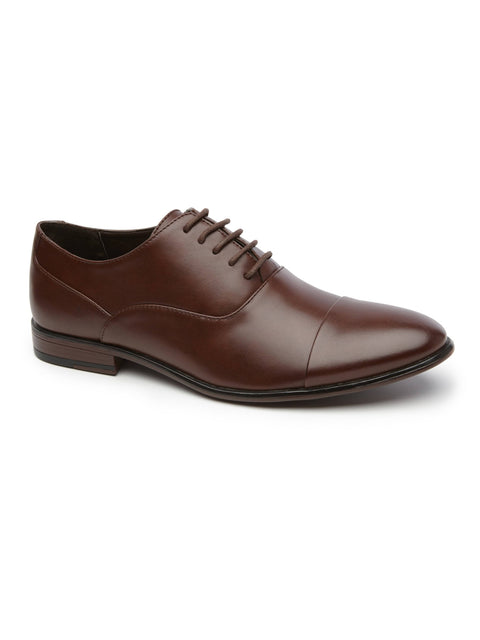 Tony Portfolio Dress Shoe Dark Brown Perry Ellis