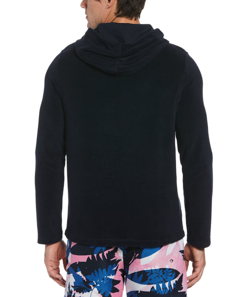 Towel Hooded Pullover Sweater
