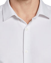 Untucked Geo Dobby Shirt (Bright White) 