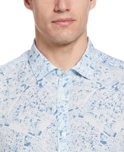 Untucked Road Map Print Shirt (Country Air) 