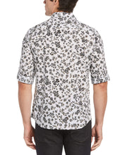 Untucked Water Floral Printed Shirt