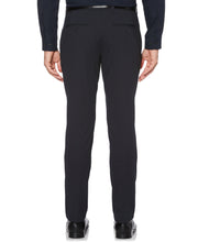 Very Slim Fit Flat Front Stretch Knit Suit Pant Dark Sapphire Perry Ellis