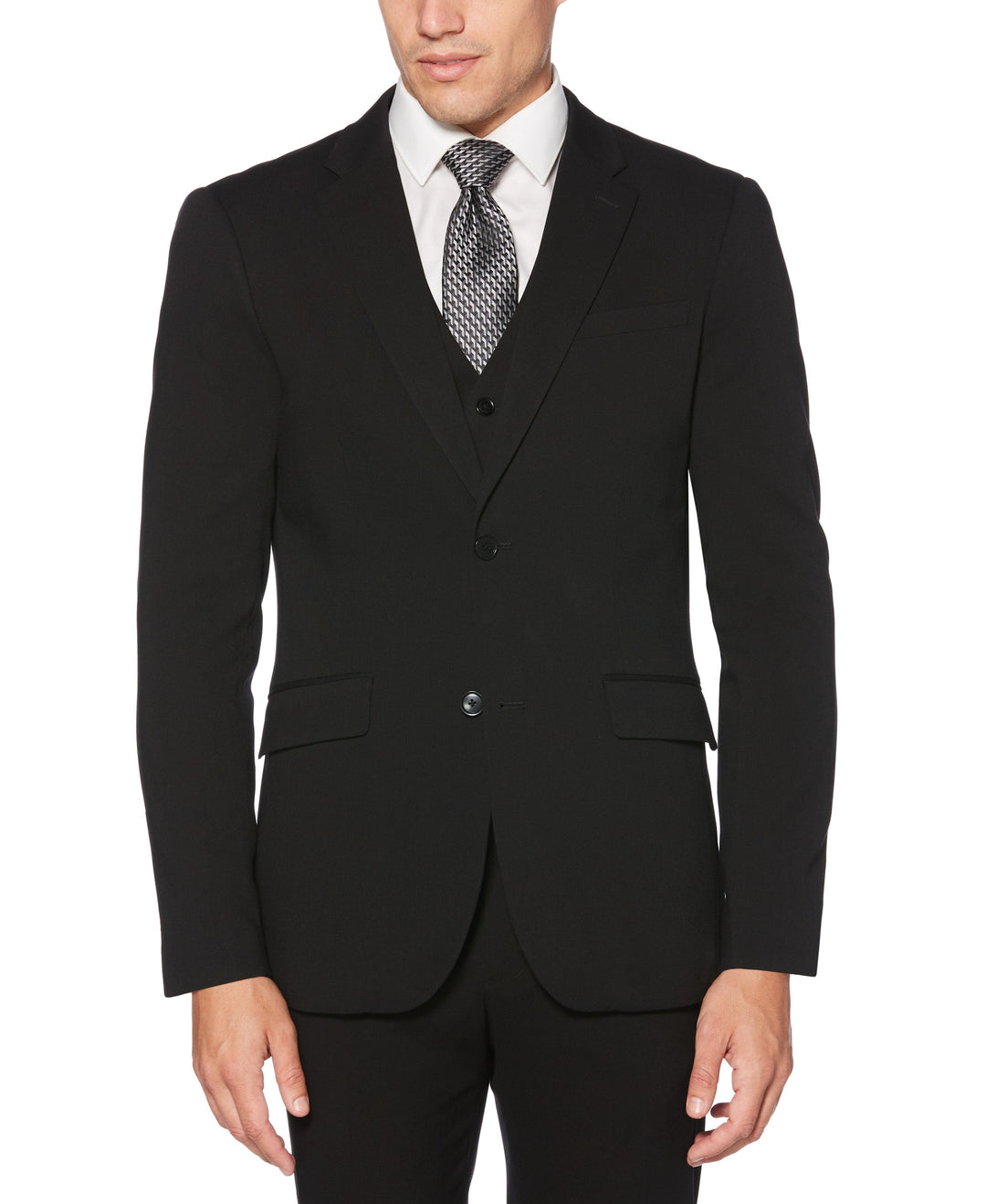 Very Slim Fit Performance Tech Suit-Jacket (Black)