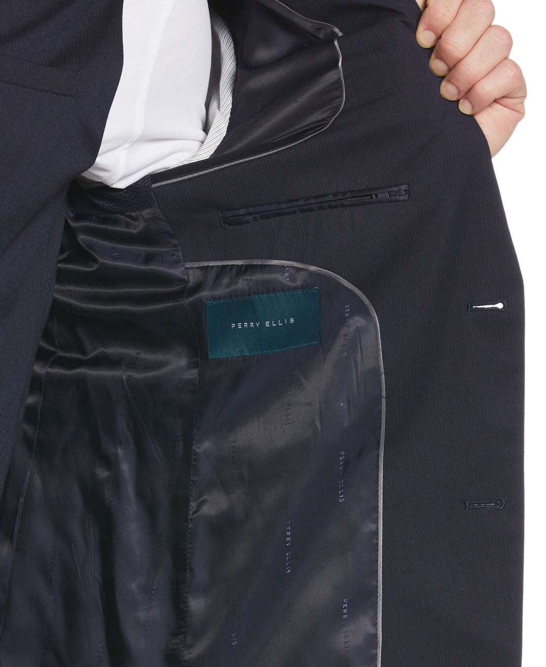 Very Slim Fit Performance Tech Suit-Jacket (Dark Sapphire)