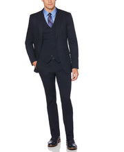 Very Slim Fit Performance Suit Jacket Dark Sapphire Perry Ellis