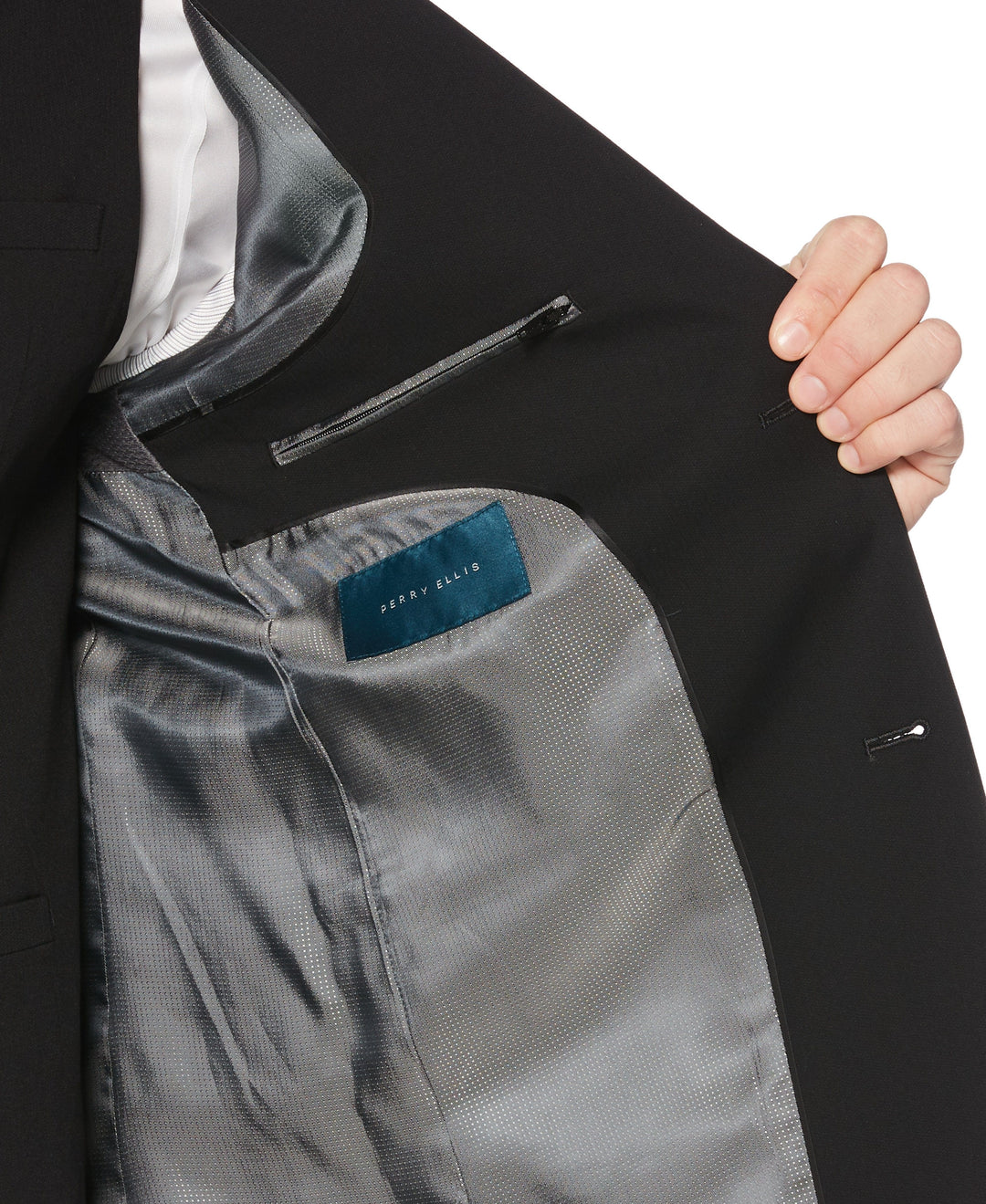 Very Slim Fit Performance Tech Suit-Jacket (Black)