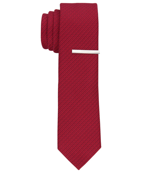 Vidmar Mini Print Tie (Red) 