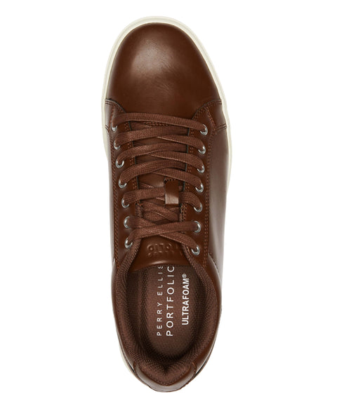 Vincent Sneaker Brown Perry Ellis