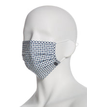 Reusable Poplin 3 Pack Pleated Fabric Face Mask Assorted Perry Ellis