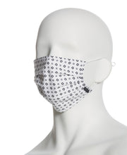 Reusable Poplin 3 Pack Pleated Fabric Face Mask Assorted Perry Ellis
