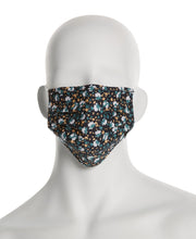 Reusable Poplin 3 Pack Pleated Fabric Face Mask Assorted Perry Ellis