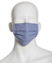 Reusable Poplin 3 Pack Pleated Fabric Face Mask Assorted Perry Ellis