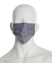 Reusable Poplin 3 Pack Pleated Fabric Face Mask Assorted Perry Ellis